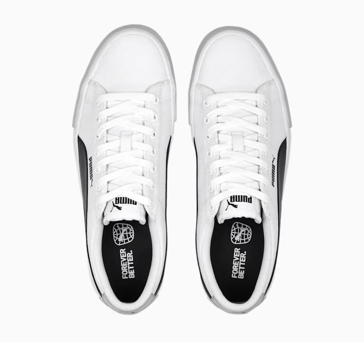 Puma Bari Casual CV Sneakers — White / black