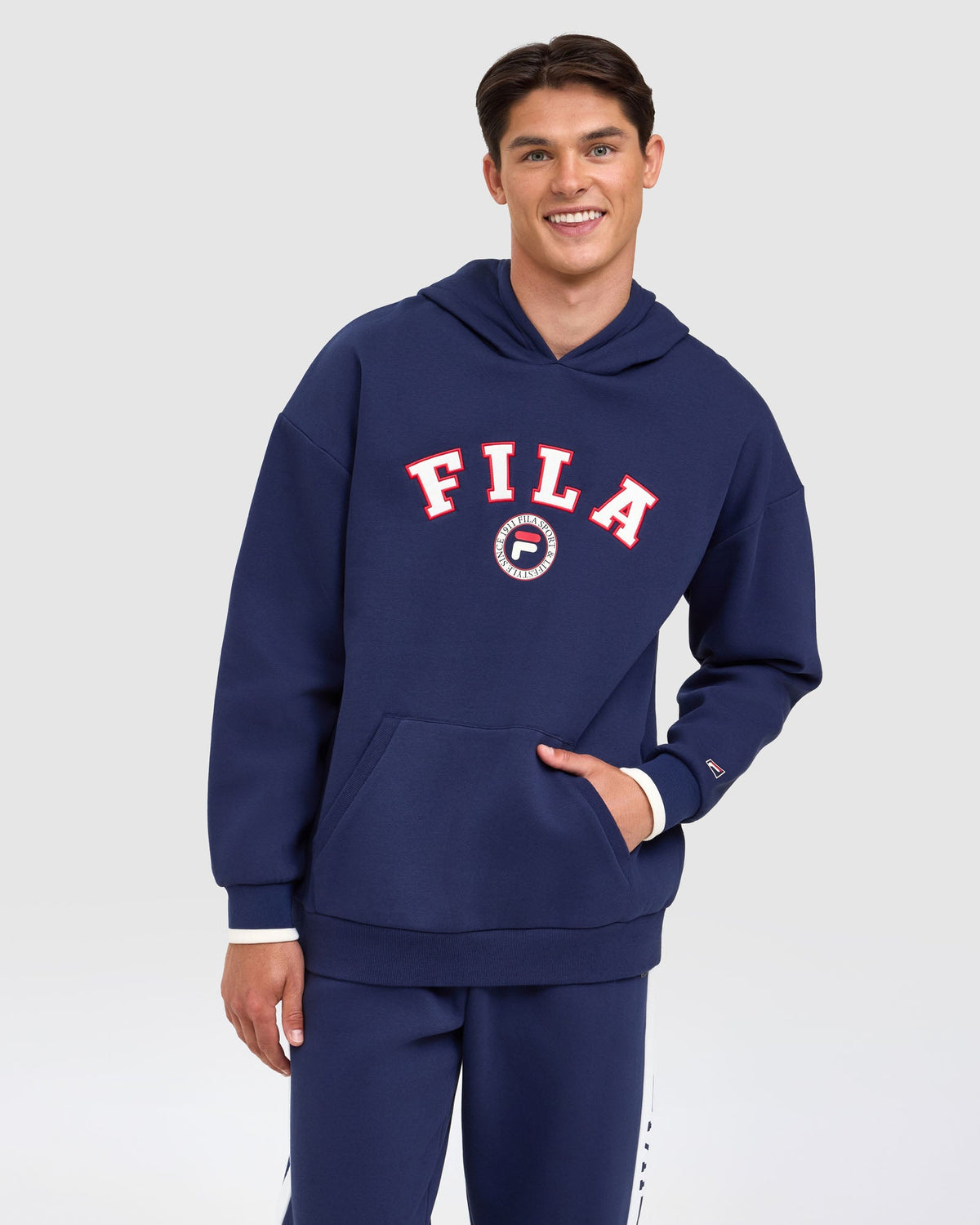 FILA Unisex Logan Hood — Naval Academy (navy)