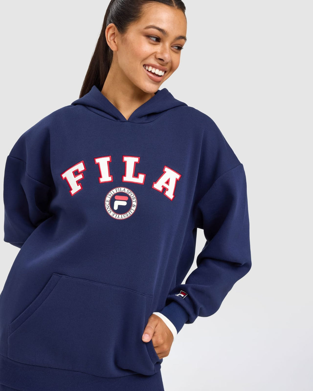 FILA Unisex Logan Hood — Naval Academy (navy)
