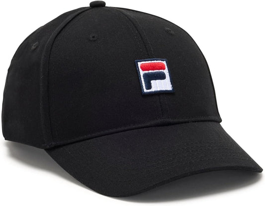 FILA Logo Cap — Black
