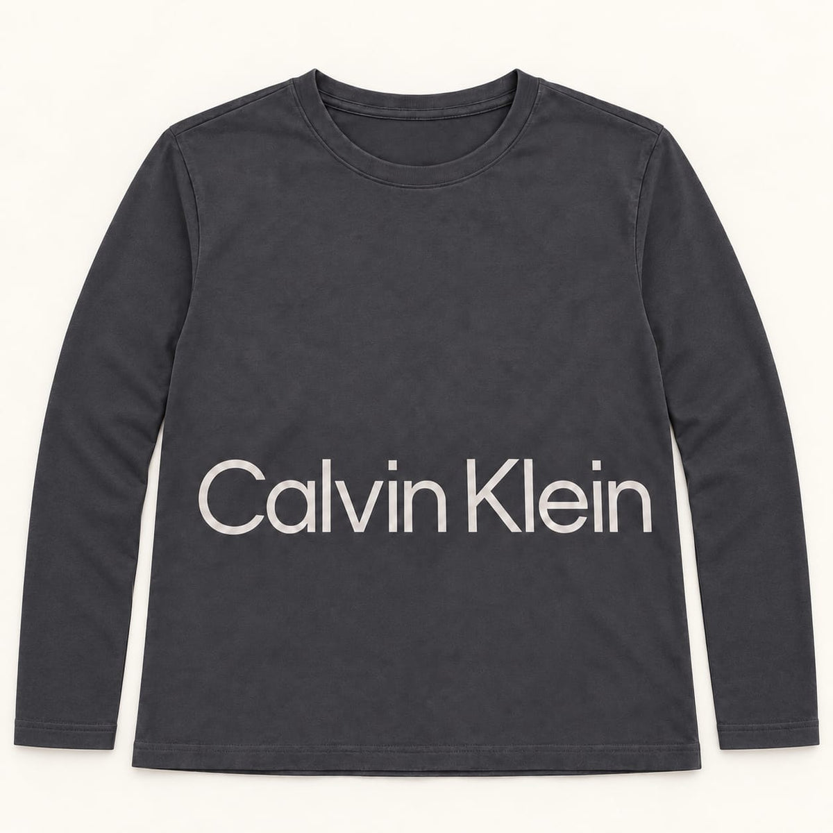 Calvin Klein Long Sleeve T-shirt — Dark navy