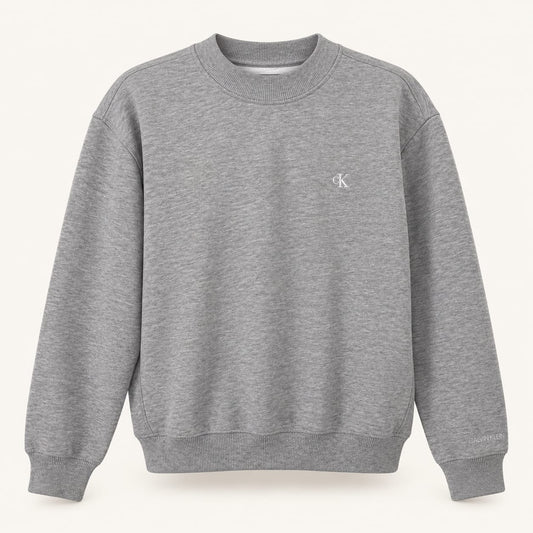 Calvin Klein Crew Neck Sweatshirt — Grey