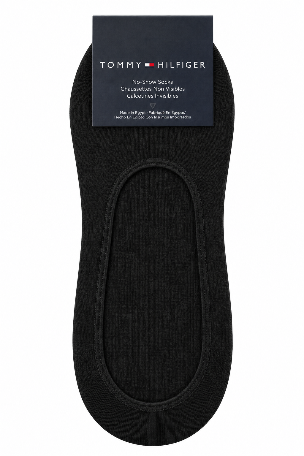 tommy no show socks - black